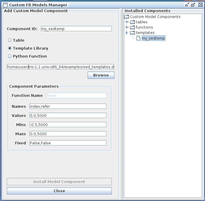 Defining a template library