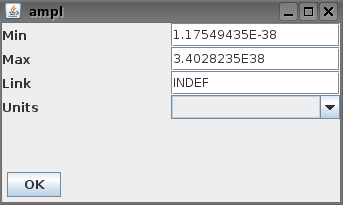 Edit model parameters