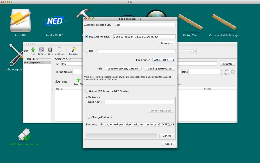 Setup file example