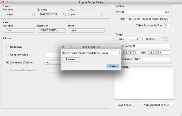 Setup file example