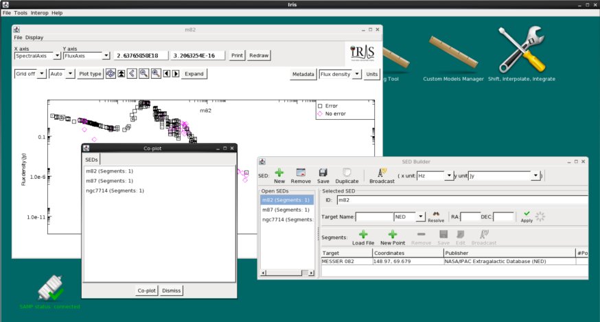 Iris screenshot