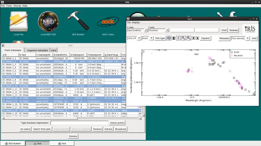 Iris screenshot