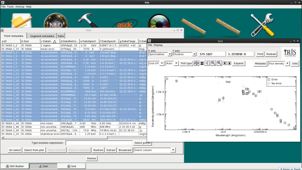 Iris screenshot