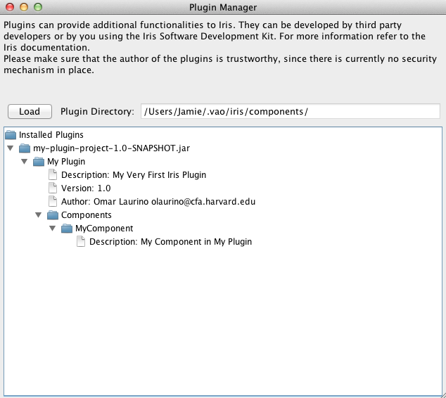 Iris screenshot image
