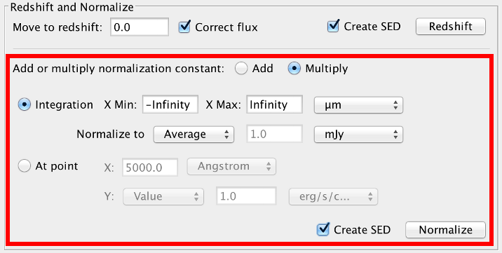 screenshot of SED Stacker component