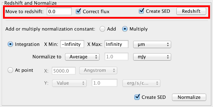 screenshot of SED Stacker component