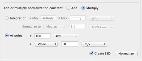 screenshot of SED Stacker component